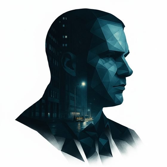 Graphic portrait used on CityStreetPhotographer social profiles